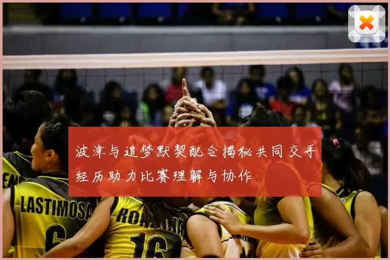 波津与追梦默契配合揭秘共同交手经历助力比赛理解与协作