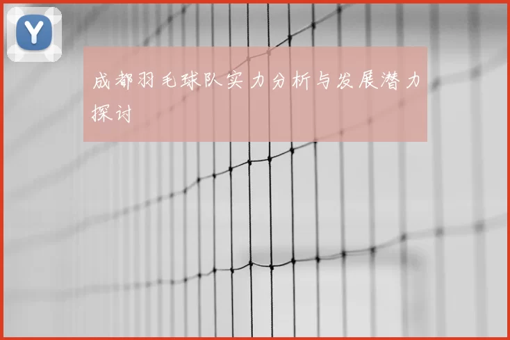 成都羽毛球队实力分析与发展潜力探讨
